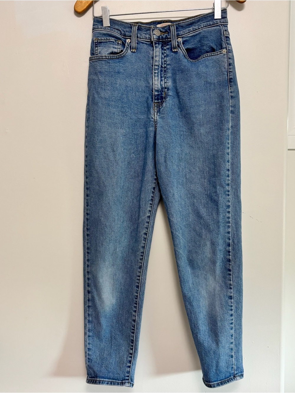 Levi's Women's Straight Leg Jeans - Blue - Picture 2 of 4
